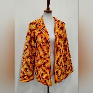 LOVING HANDS AT HOME HANDMADE CARDIGAN